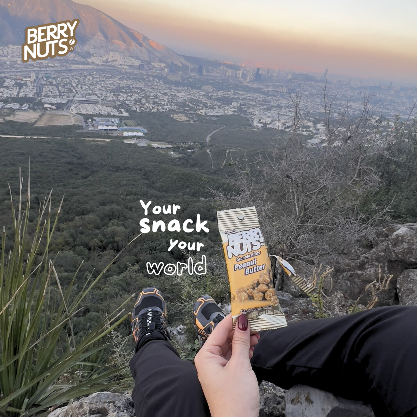 Six Pack Clusters® Crema de Cacahuate 25g c/u