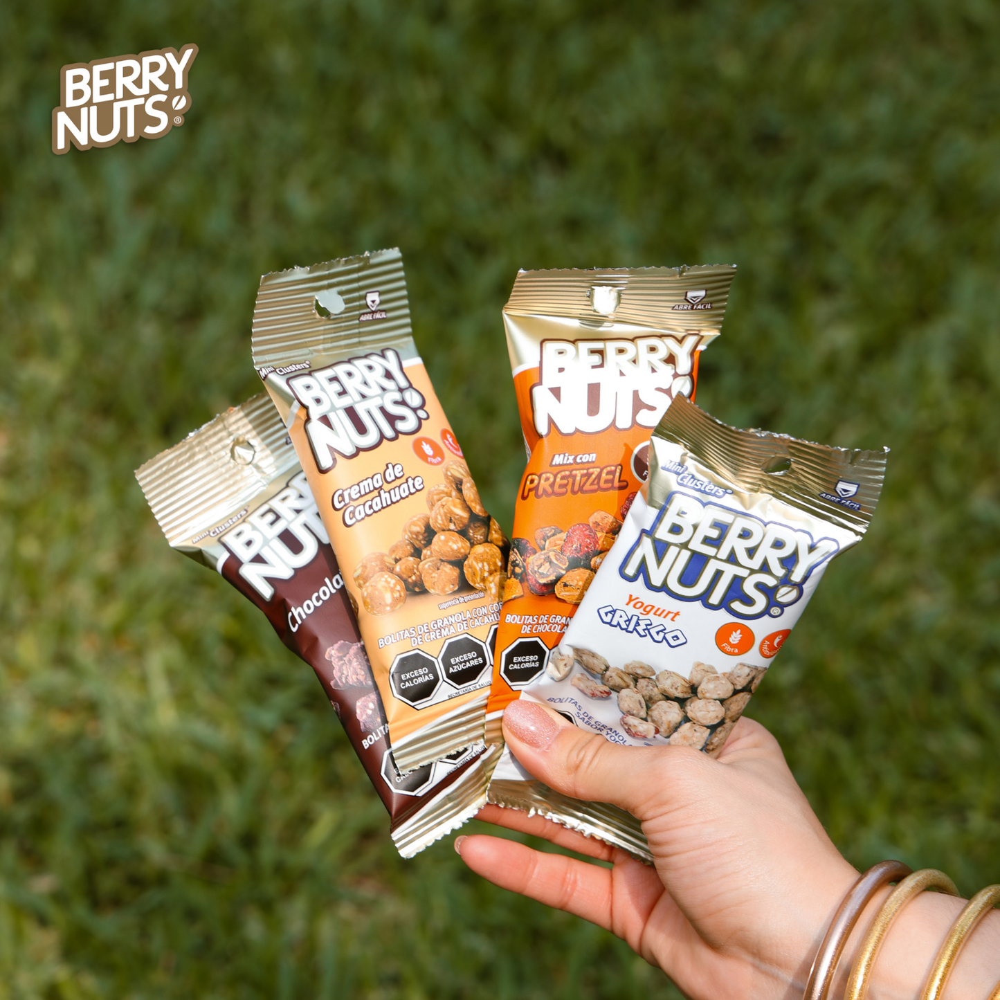 Pack 30 Snacks Saludables Berry Nuts® | Bolsitas de 25g y 30g