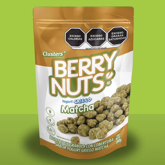 Clusters® Yogurt Matcha Berry Nuts 180g