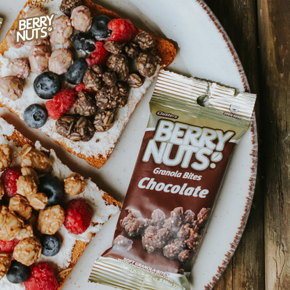 Bolsita de Clusters® Chocolate Berry Nuts® 25g