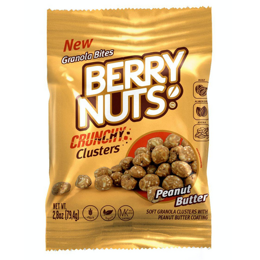 Crunchy Clusters® de Berry Nuts® Crema de Cacahuate 75g