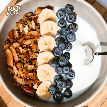 Granola Keto con Canela, Nuez, Coco y Almendra Berry Nuts® 270g