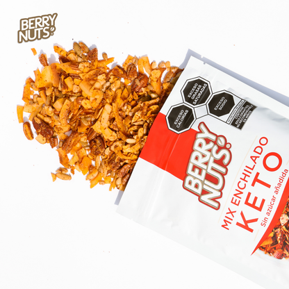 Mix Enchilado Keto con Nuez, Coco y Almendra Berry Nuts® 270g