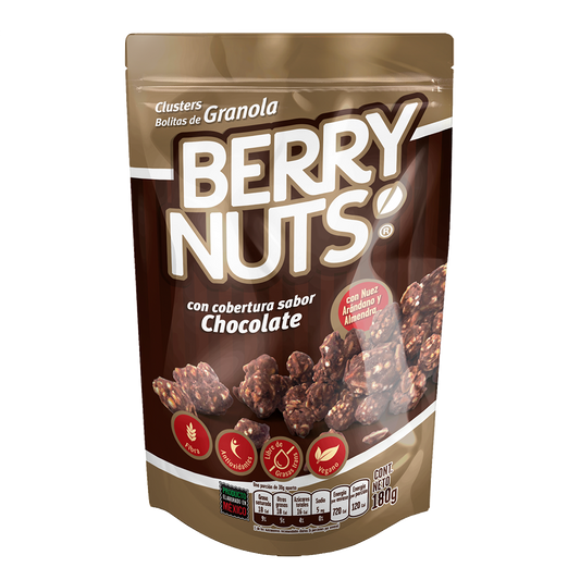 Clusters® de Granola Berry Nuts® sabor Chocolate.