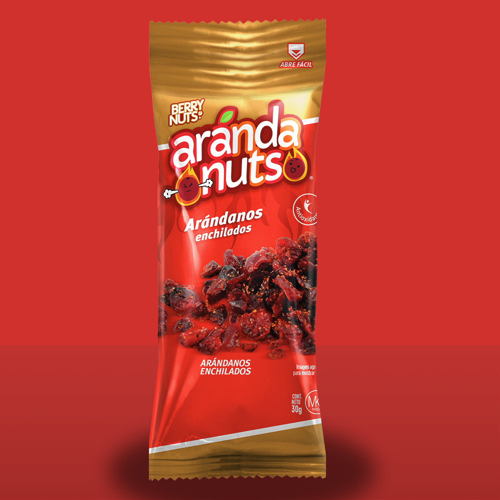 Pack 200 Snacks Saludables Berry Nuts® | Bolsitas de 25g y 30g