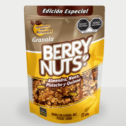 Granola Mix Premium con Pistache y Quinoa Berry Nuts® 800g