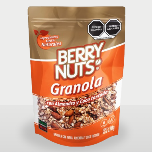 Granola Berry Nuts® de Nuez y Almendra 1kg
