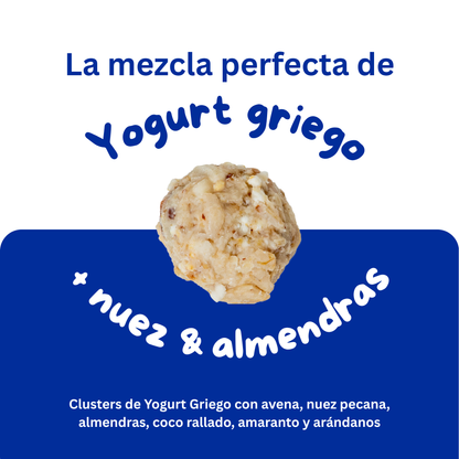 Clusters Granola Yogurt Griego Berry Nuts 180 gramos