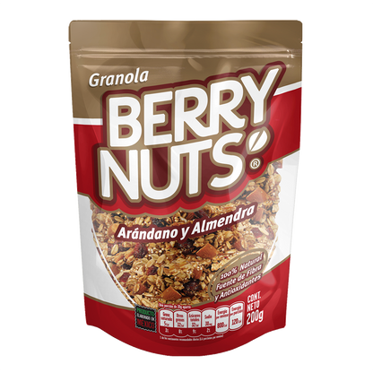 Granola Berry Nuts® Arándano y Almendra.