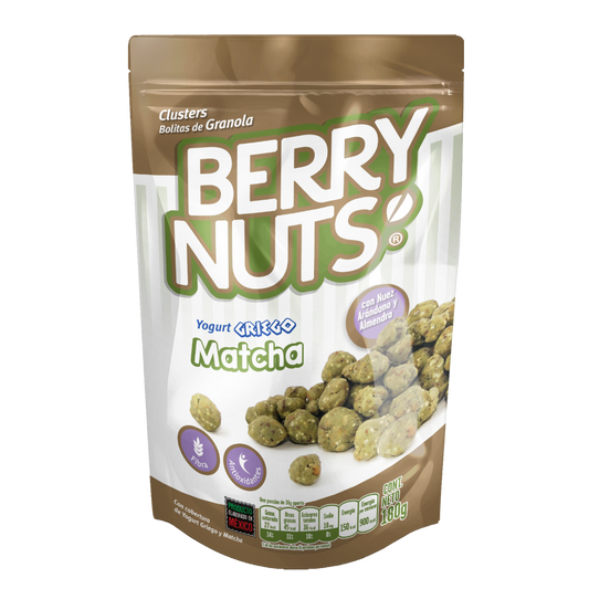 Clusters® de Granola Berry Nuts® sabor Yogurt Griego de Matcha