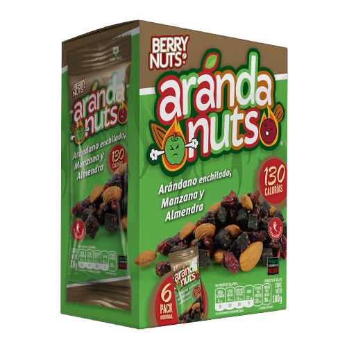 Kit Berry Nuts Six Pack Surtido | 6 Sabores | 36 Bolsitas Individuales