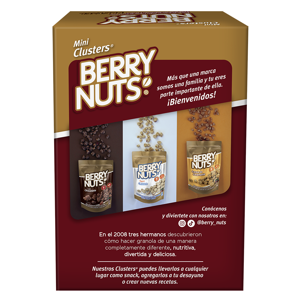 Six Pack Clusters® Mix con Pretzel 25g c/u