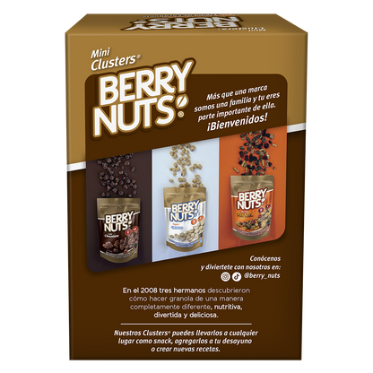 Six Pack Clusters® Crema de Cacahuate 25g c/u