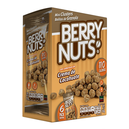 Kit Berry Nuts Six Pack Surtido | 6 Sabores | 36 Bolsitas Individuales