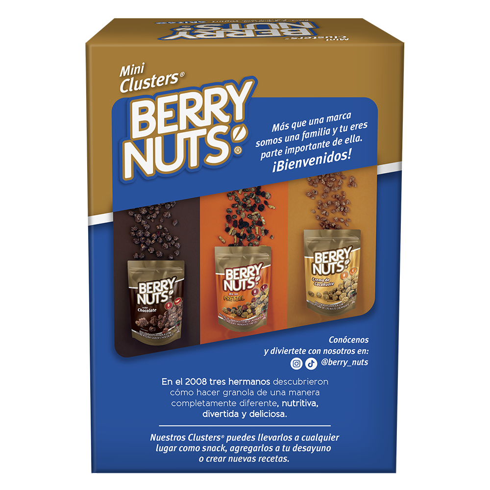 Six Pack Clusters® Yogurt Griego 25g c/u