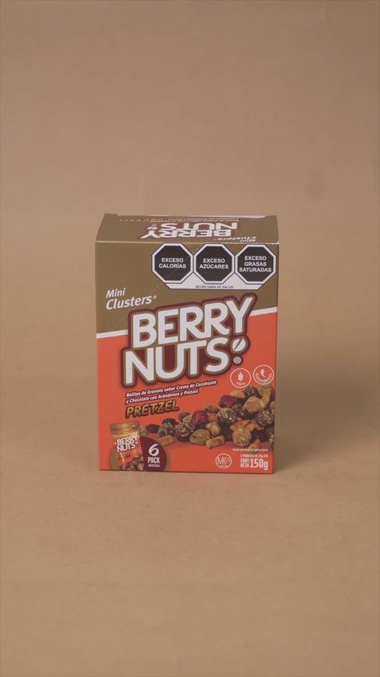 Six Pack Clusters® Mix con Pretzel 25g c/u